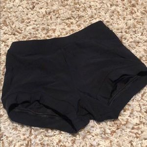 Katrina black booty short